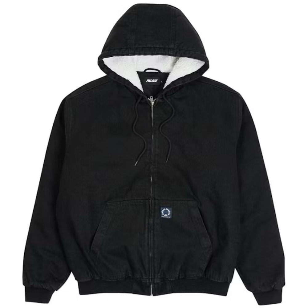 PALACE ACTIVE BREDDA JACKET BLACK STONE WASH